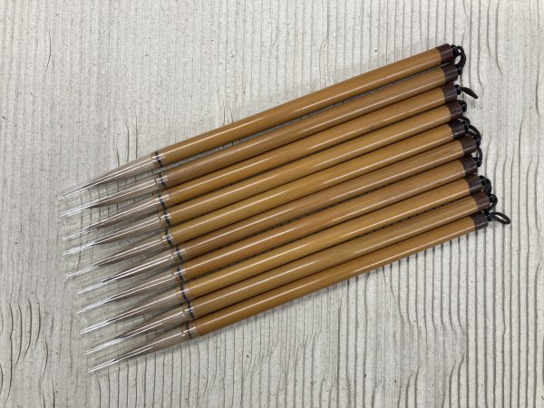 古筆　高級　稀少　貂毛　和筆　10本　_画像1