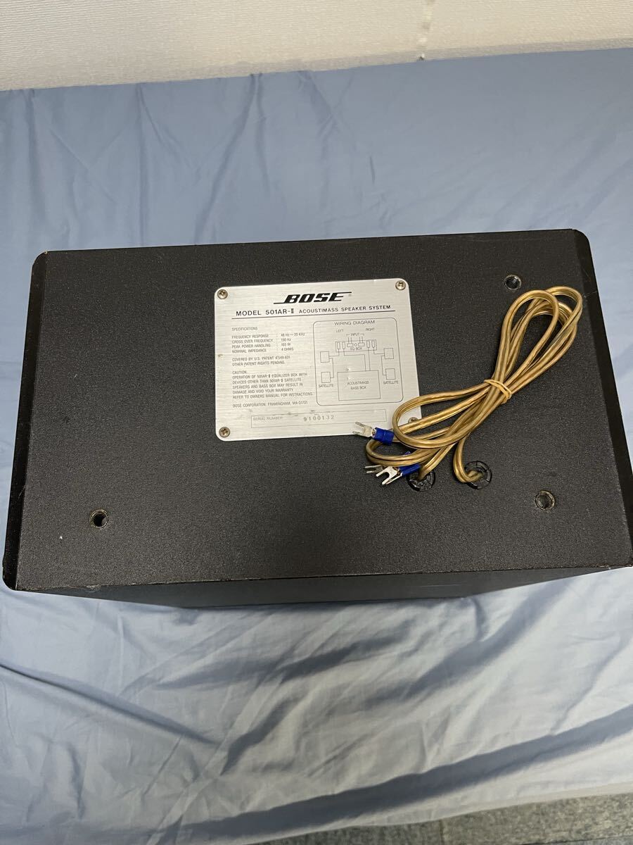 BOSE MODEL 501AR-Ⅱ acoustimass speaker system_画像3