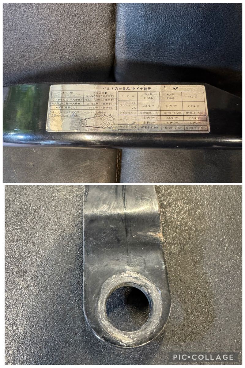 廃番 良品 HD純正 XL XLH ベルトガード 日本仕様デカール付 60381-91 定価25516円 スポーツスター 91-99 V-TWIN 27-2122 ハーレー 純正_画像10