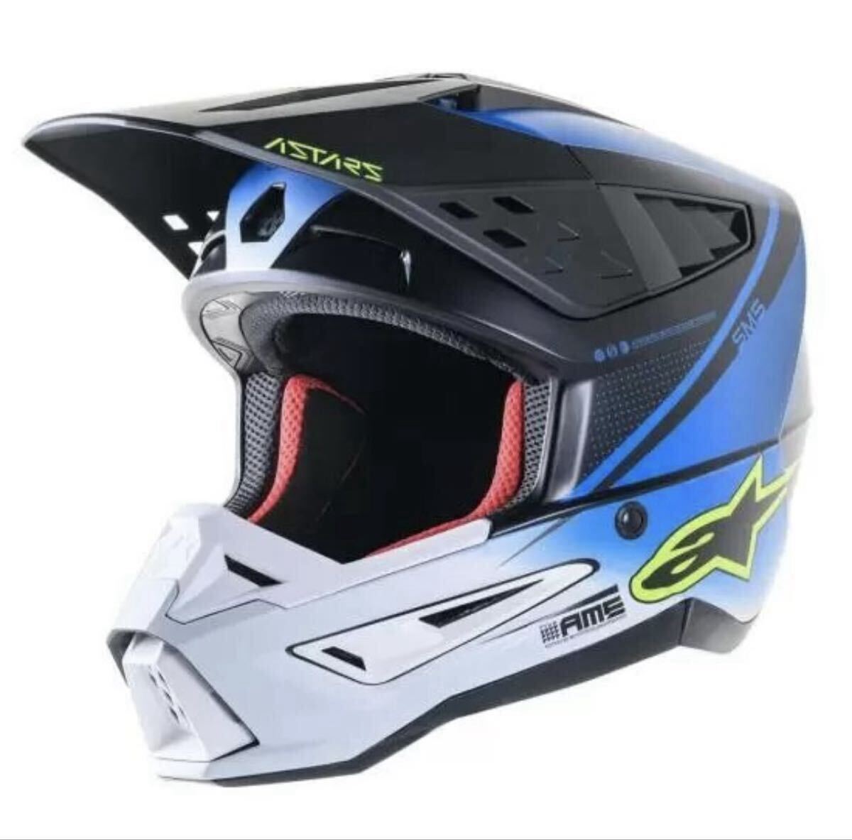  померить только! Alpinestars SM5 RAYON HELMET ECE L размер соответствует XL off-road шлем 