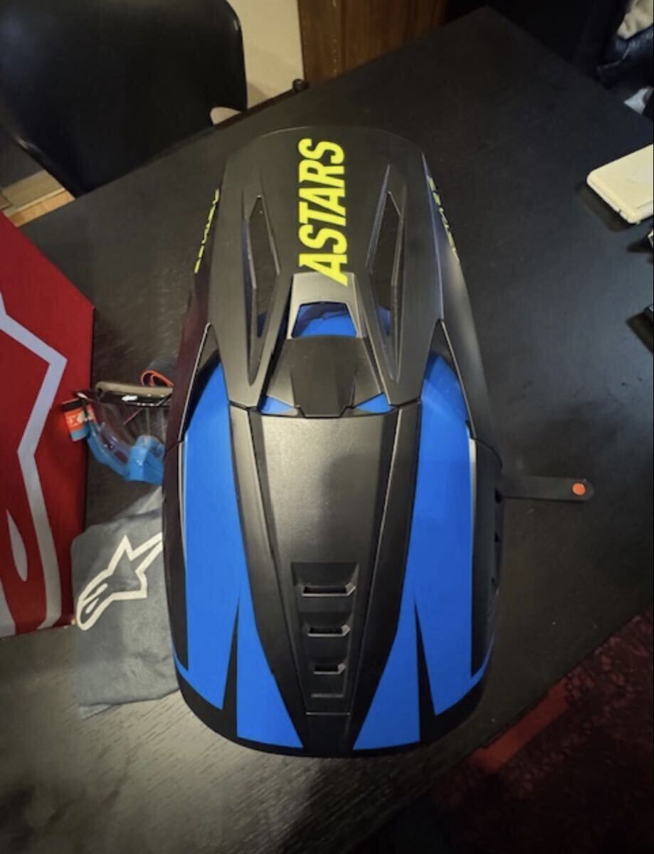  померить только! Alpinestars SM5 RAYON HELMET ECE L размер соответствует XL off-road шлем 