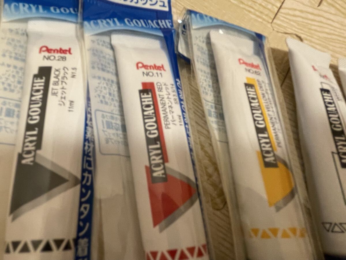 未使用アクリル絵の具12本セット_画像4