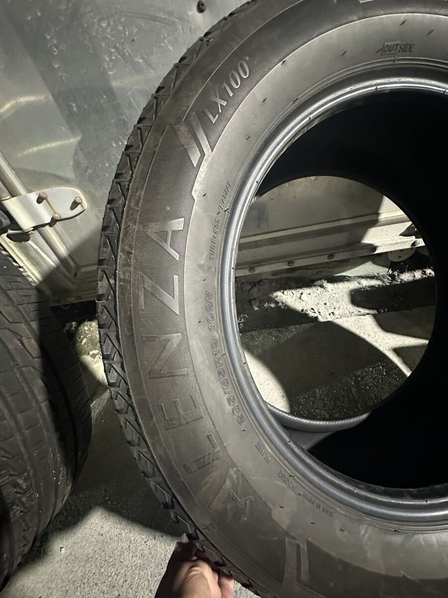 ブリヂストンアレンザン265/55r19 4本セット　 バリ山_画像2