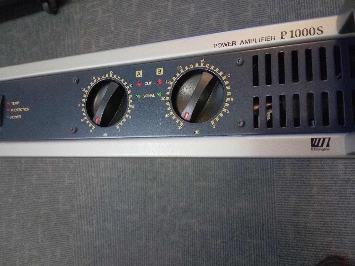 YAMAHA Yamaha P1000S усилитель мощности б/у товар ser no.JCRZ01052