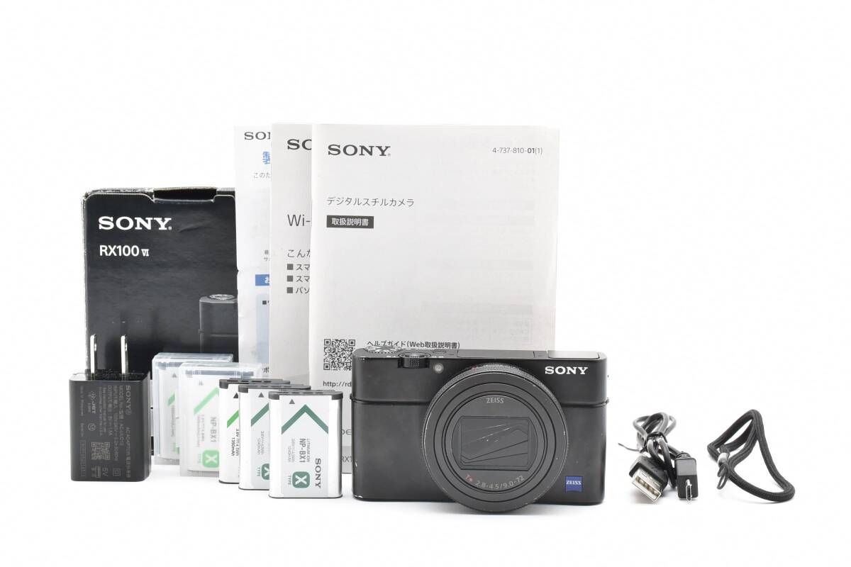 訳あり SONY ソニー Cyber-shot DSC-RX100M6_画像1