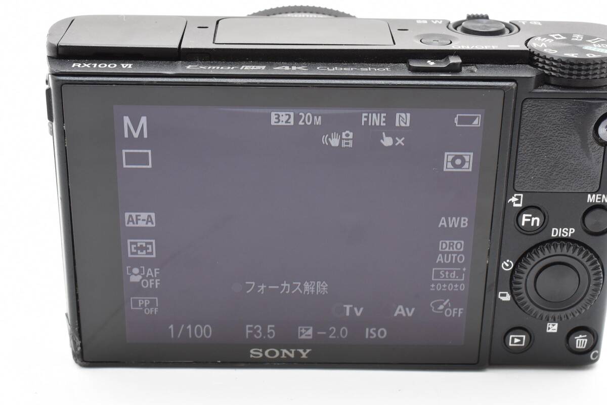 訳あり SONY ソニー Cyber-shot DSC-RX100M6_画像7
