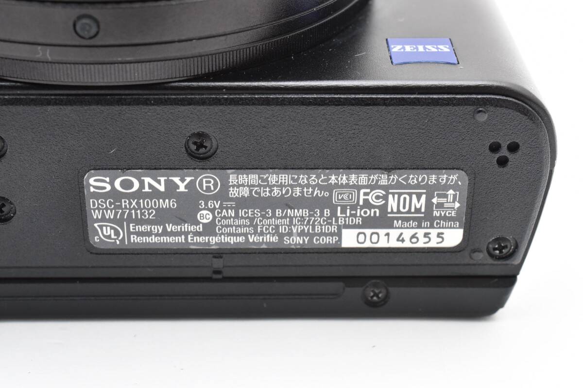 訳あり SONY ソニー Cyber-shot DSC-RX100M6_画像10