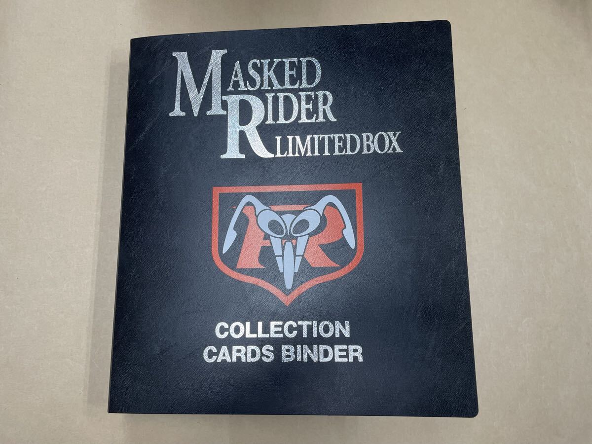 仮面ライダー カード 549枚 専用バインダー セット_画像1