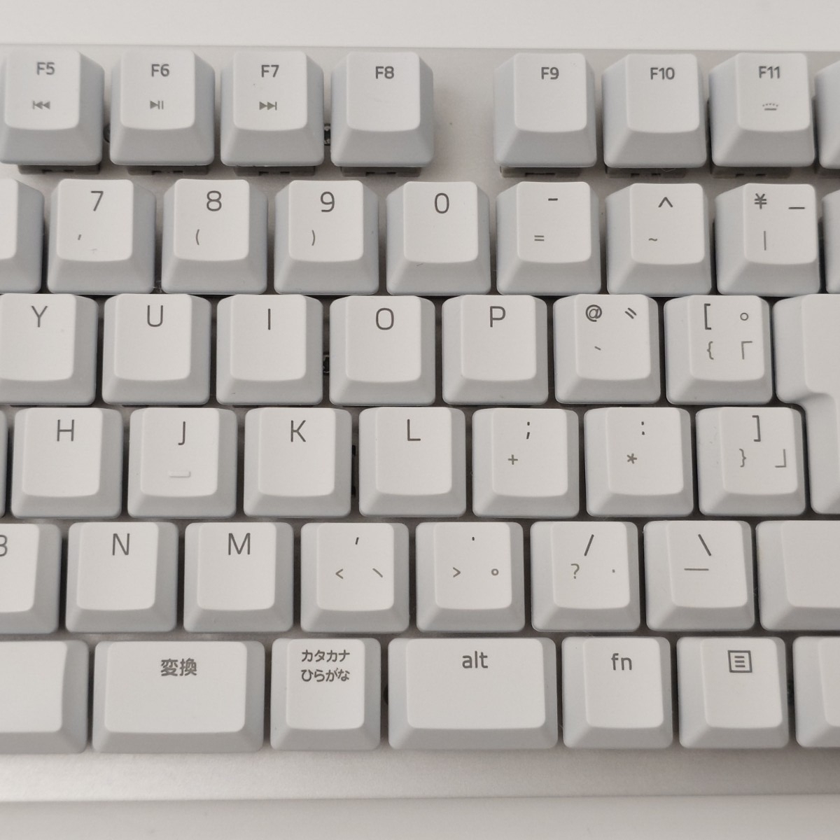 送料無料■美品■RAZER キーボード BLACKWIDOW Mercury White RZ03-02640800-R3J1_画像3