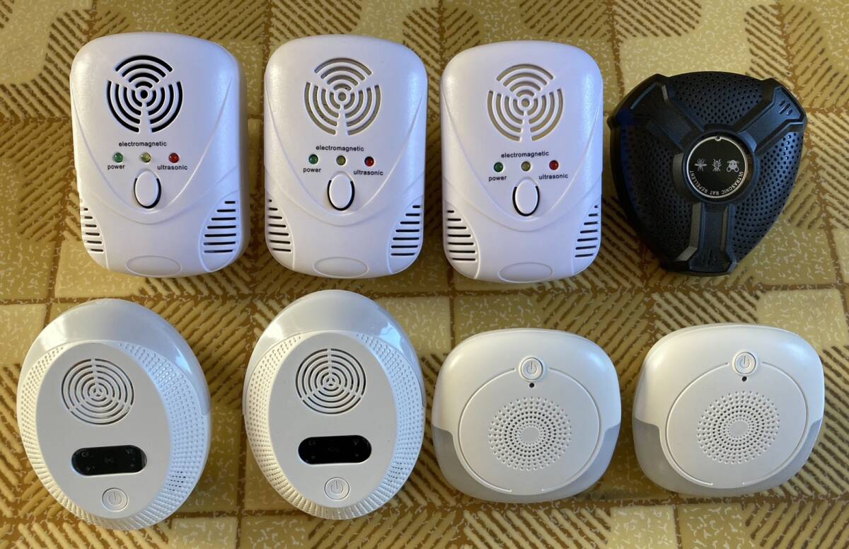 4 вид 8 шт. комплект мышь удаление контейнер ультразвук электромагнитные волны давление волна розетка тип 