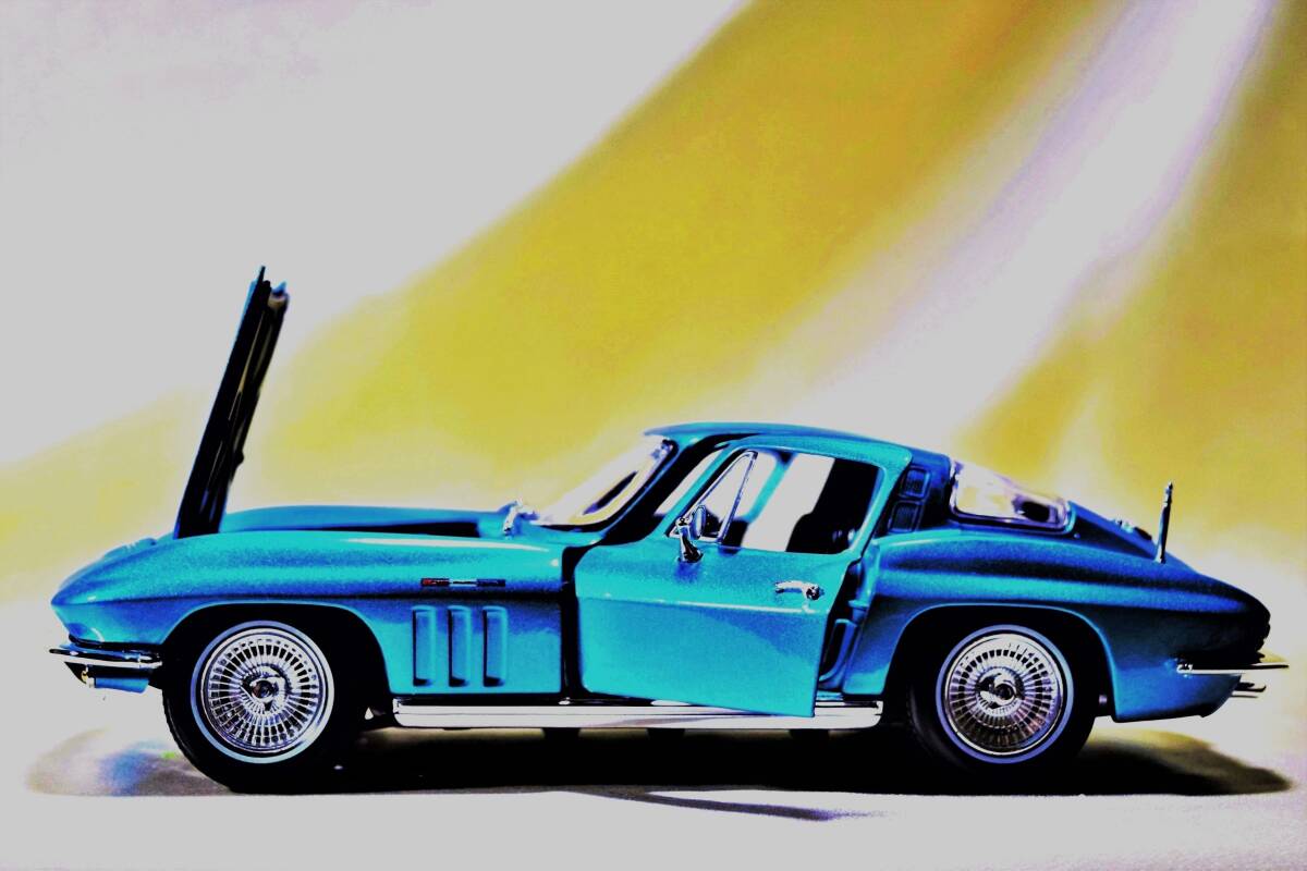  новый товар Maisto 1/18[Maisto]#1965 год Chevrolet Corvette# миникар / Porsche /BMW/ Audi / Chevrolet / Lamborghini / Auto Art / Kyosho 