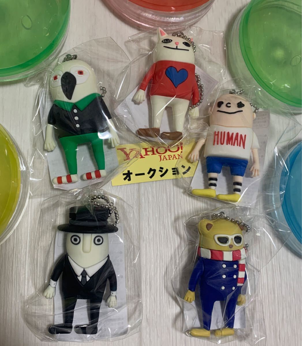 米津玄師 38-4★'17 Fogbound★リイシューオールスターズ ガチャガチャ★グッズ 未開封 キーホルダー ガチャ★5種まとめて_画像1