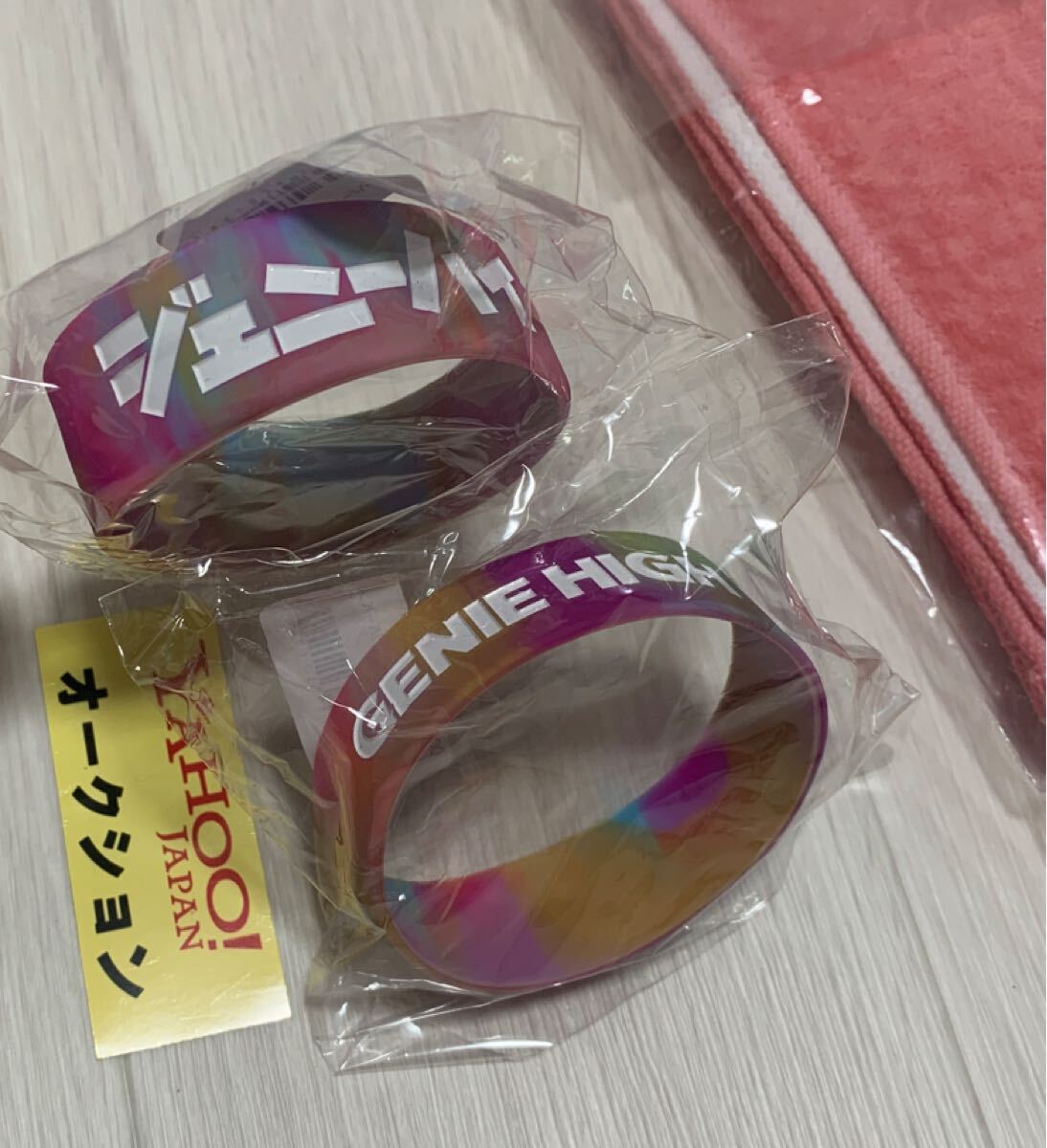 未開封★完売★フェイスタオル★ラバーバンド★ジェニーハイ★ライブ バンド グッズ タオル ラババン 川谷絵音 中嶋イッキュウ tricot 小籔_画像3