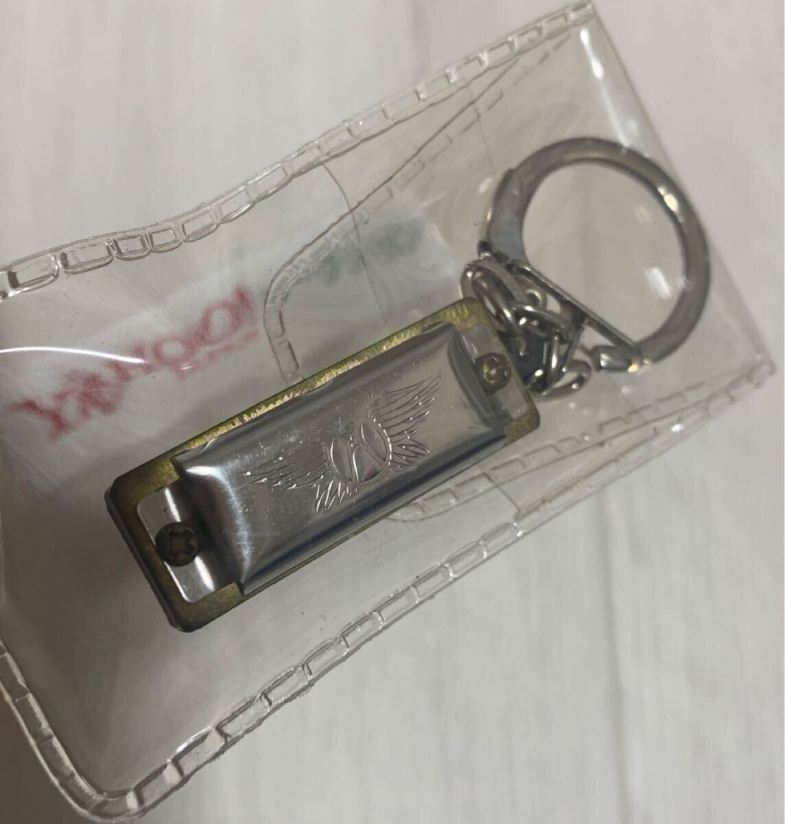 未開封★日本初回生産限定盤 ハーモニカ キーチェーン★エアロスミス★AEROSMITH★グッズ★キーホルダー★海外 アメリカ バンド 長期保管品_画像6