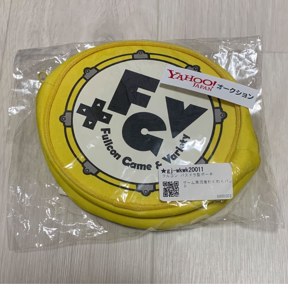 未開封★完売★フルコン バスドラ型ポーチ★わくバン★グッズ★Fullcon★ゲーム実況者 わくわくバンド★ポーチ バッグ バンド 明太子ピエロ_画像1
