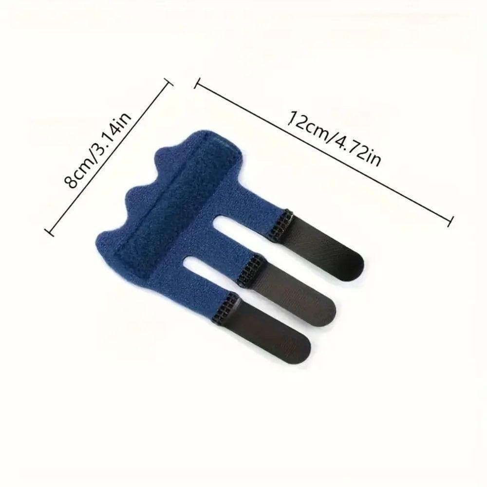 指サポーター 手 突き指 腱鞘炎 ばね指 プレート付き 黒 ブラック 簡単装着_画像5