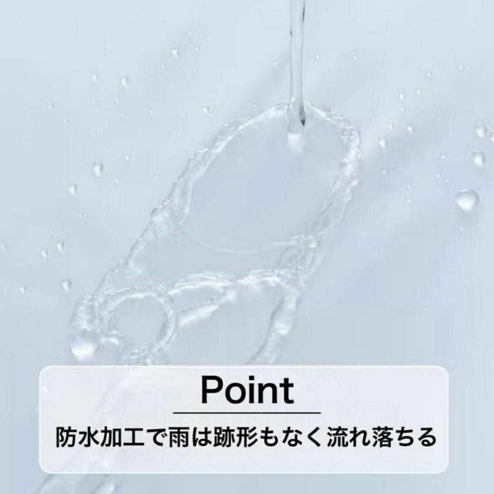 レインコート フリーサイズ ポンチョ レインウェア 全身カバー パープル_画像5