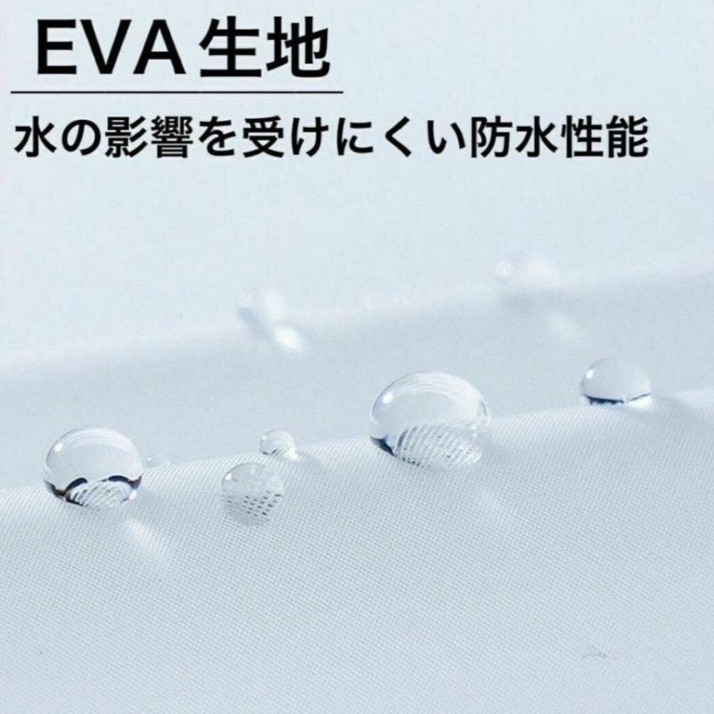 レインコート フリーサイズ ポンチョ レインウェア 全身カバー パープル_画像6