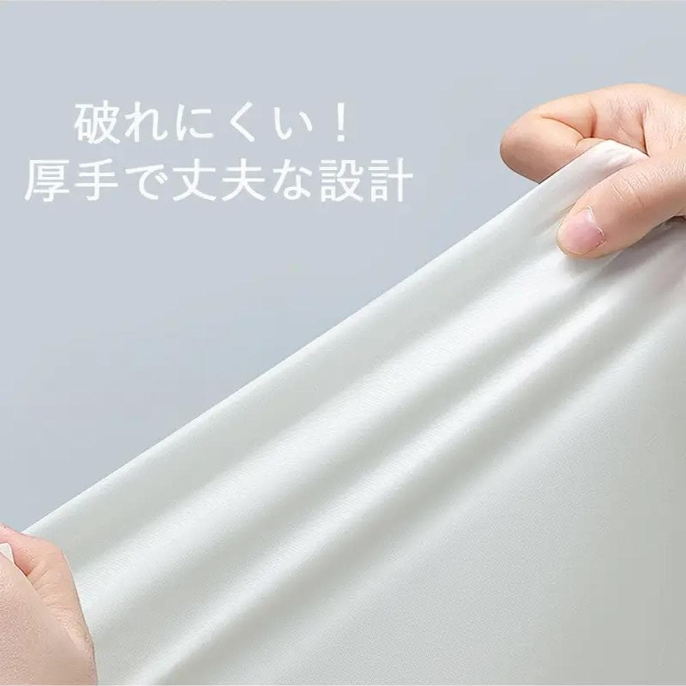 レインコート フリーサイズ ポンチョ レインウェア 全身カバー パープル_画像7