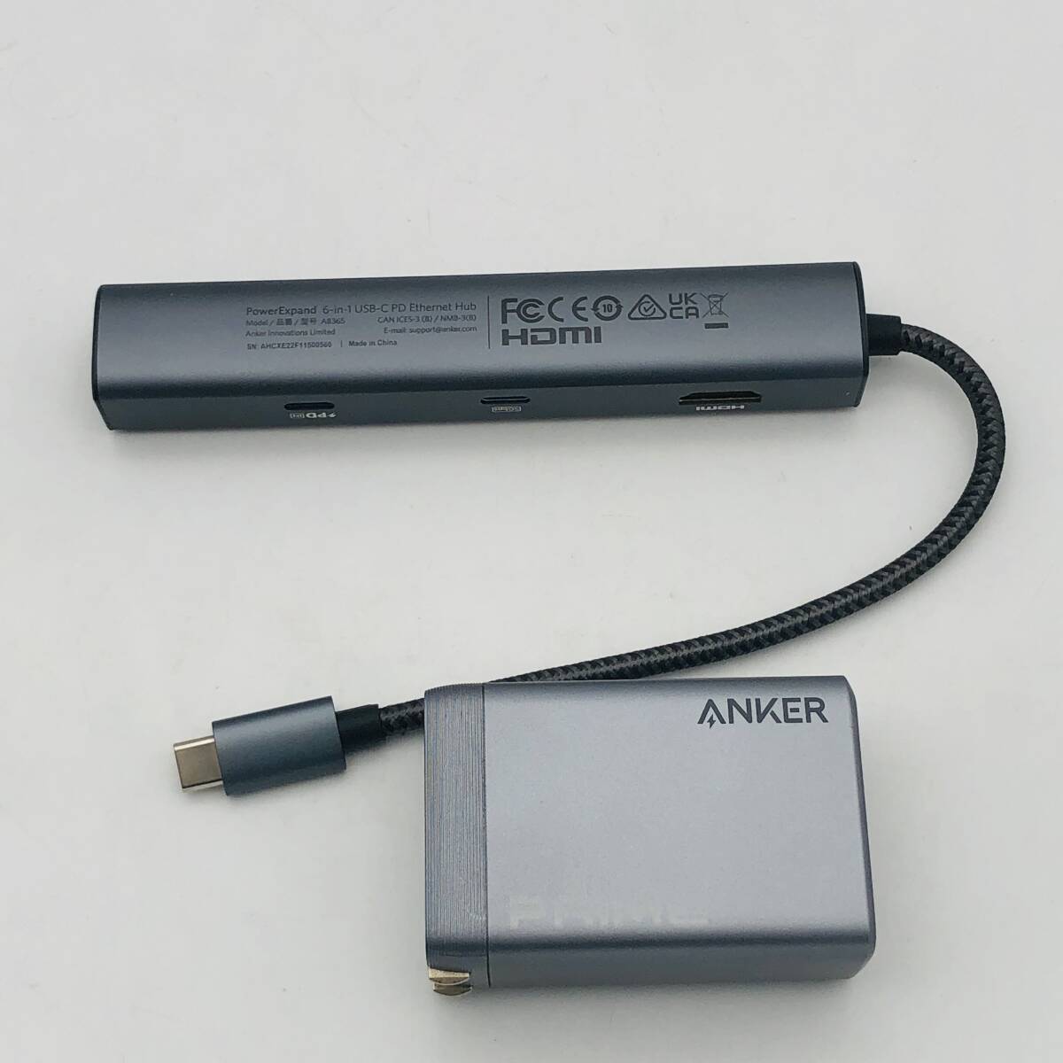 アンカー Anker Prime Charger 100W 3Ports GaN A2688 ハブ Power Expand A8365 中古 まとめ_画像1