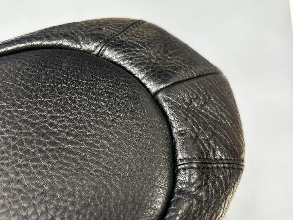 ■ブランド◆ヒロフ HIROFU◆大型トートバック レザー ブラック MADE IN ITALY★美品 保管品★全文を必読ください■_画像3