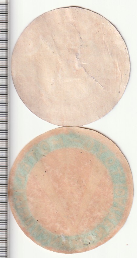 戦前中国ラベル■満州　ホテル■大連市　東洋ホテル　2種2枚　ステッカー・タグ　_画像2