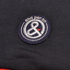 【ネイビー L】 アンパスィ タートルネックシャツ レディース AFF9274W6 吸湿発熱 裏起毛 アンパシー 長袖シャツ 長袖ポロシャツ_画像2