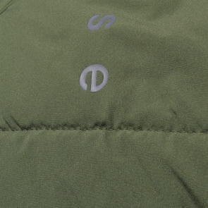 【カーキ L】 アンパスィ 中綿入りブルゾン AMF1114G2 家庭洗濯可 3L　撥水 マルチストレッチ ジャケット ウインドブレーカー アンパシー_画像2