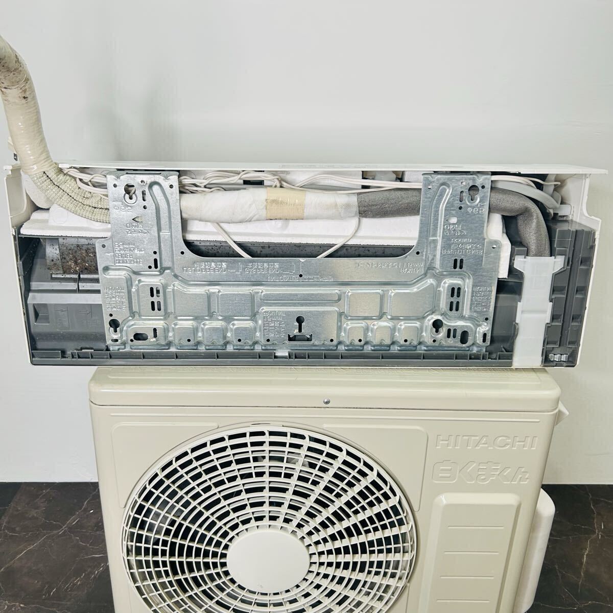 HITACHI 白くまくん 2021年製 RAS-D22L 単相100V ルームエアコン おもに6畳用 ポンプダウン済み*251115-2-1_画像4