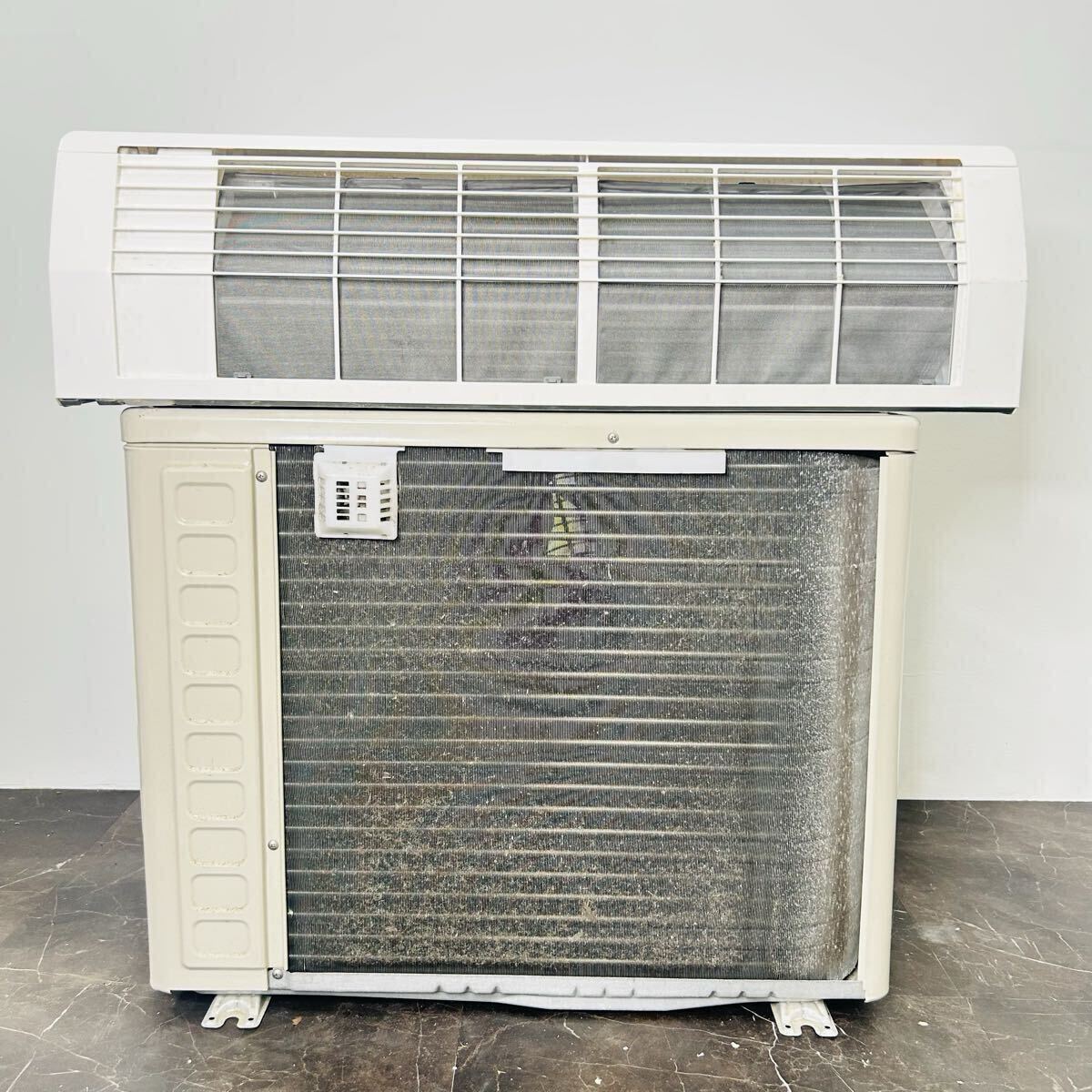 HITACHI 白くまくん 2021年製 RAS-D22L 単相100V ルームエアコン おもに6畳用 ポンプダウン済み*251115-2-1_画像8