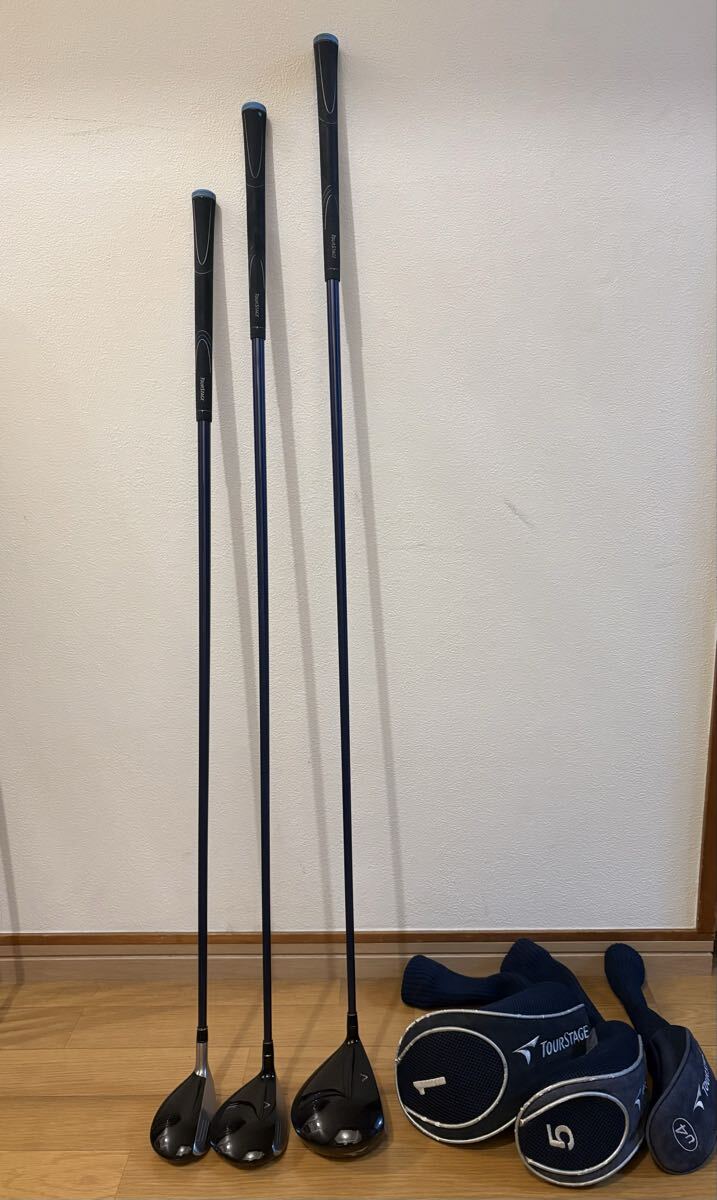 ブリヂストン ツアーステージ ViQ CL TOURSTAGE 1W ＋5W＋UT4 3本セット　ヘッドカバーあり_画像8