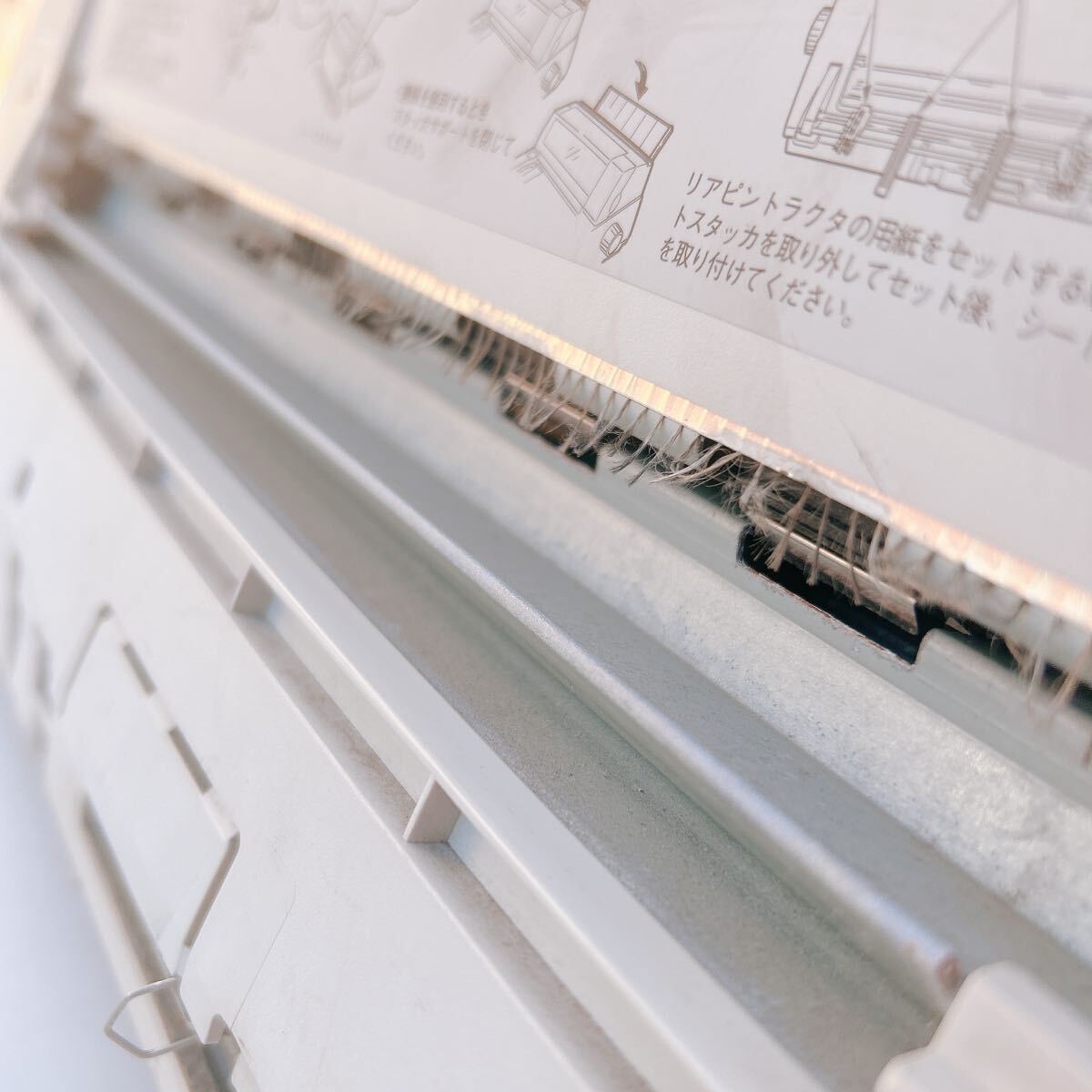 OKI ドットインパクトプリンター MICROLINE 5650SU-R 本体のみ 通電確認OK 現状品 沖_画像7