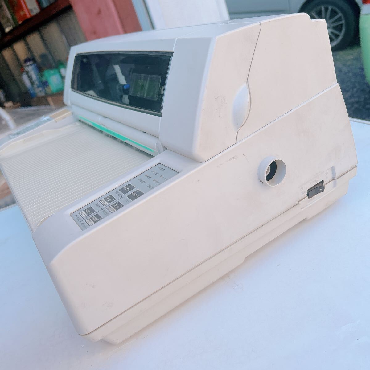 OKI ドットインパクトプリンター MICROLINE 5650SU-R 本体のみ 通電確認OK 現状品 沖_画像8