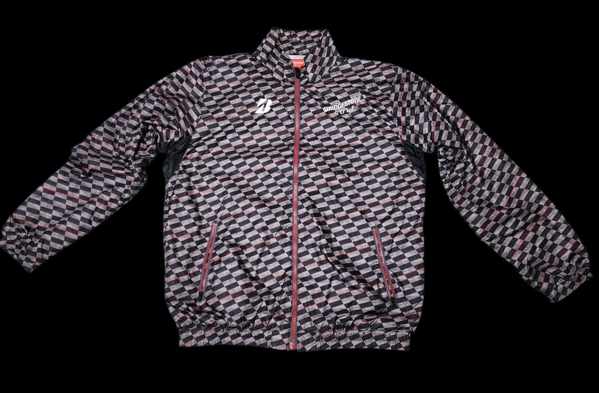★ブリヂストンスポーツ　ジップアップGOLFジャケット　L★_画像1