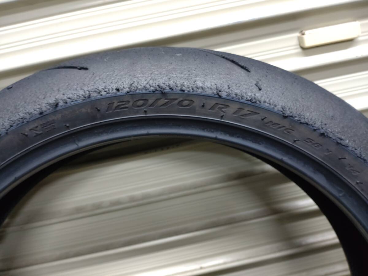 ピレリ ディアブロ スーパーコルサ V4 SC1 120/70/17_画像3