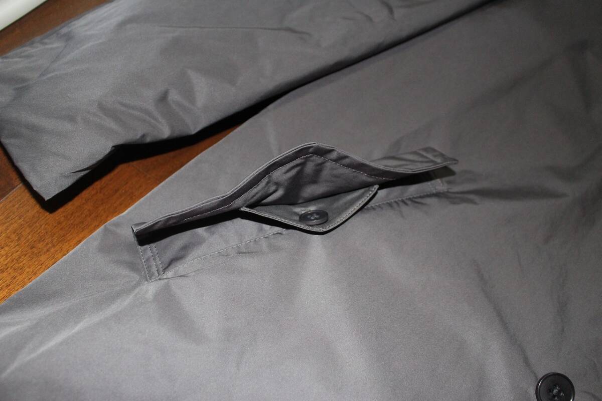 ＋J　パデッドオーバーサイズステンカラーコート　Mサイズ　ダークグレイ_画像6