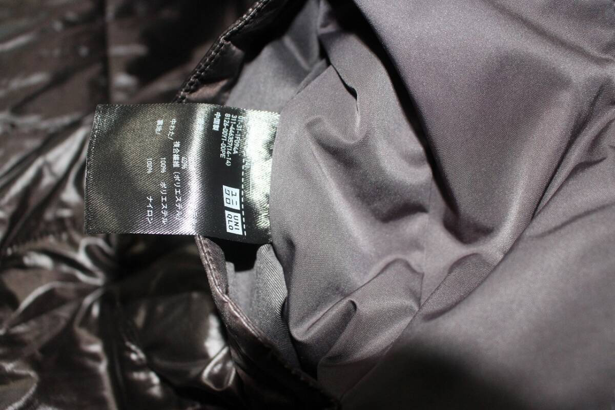 ＋J　パデッドオーバーサイズステンカラーコート　Mサイズ　ダークグレイ_画像7