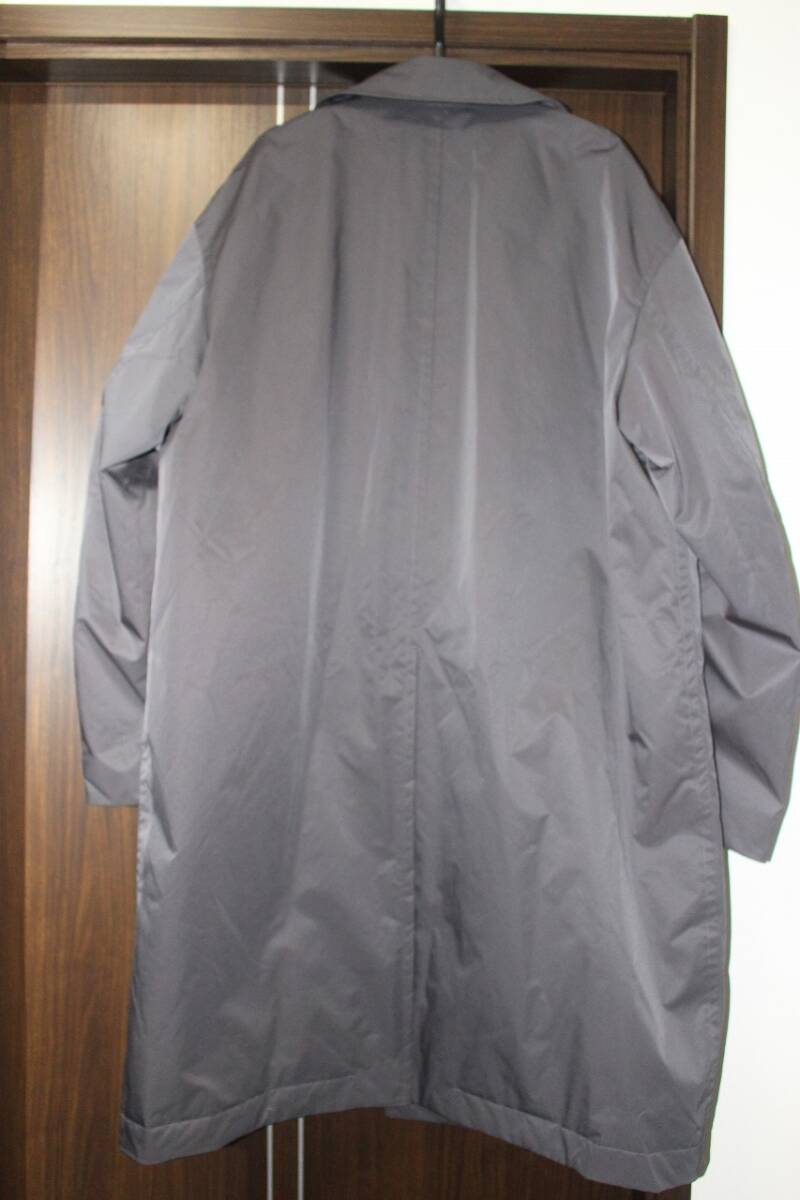 ＋J　パデッドオーバーサイズステンカラーコート　Mサイズ　ダークグレイ_画像3