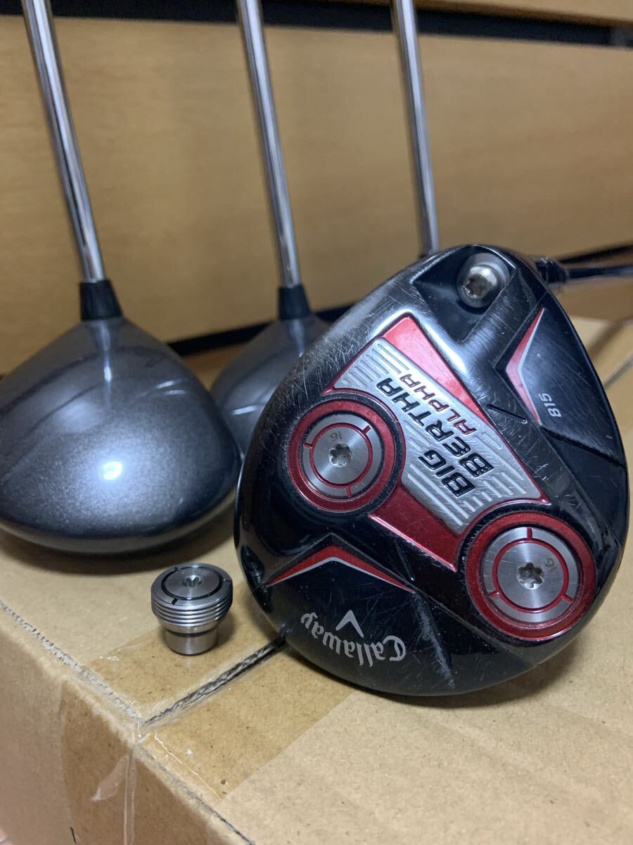 キャロウェイ　ビッグバーサ　アルファ　815 LOFT 14° フェアウェイウッド　●おまけ_画像1