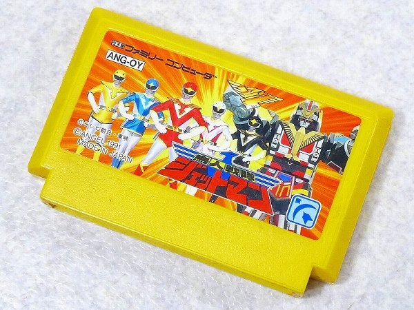 0014K02*11B▲Nintendo/任天堂 鳥人戦隊 ジェットマン FC ソフトのみ ANG-OY ファミコン/ゲームソフト_画像1