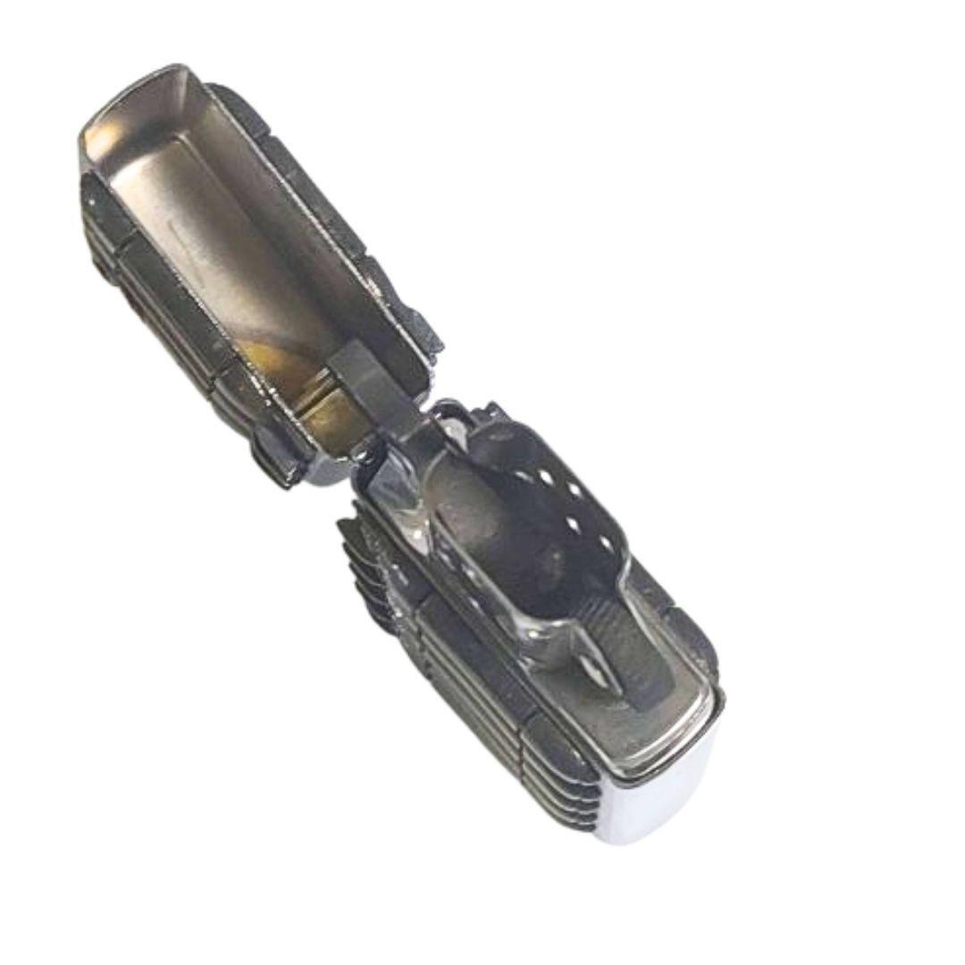 ジッポー　弾丸　魚雷　オイルライター　メタル貼り_画像4