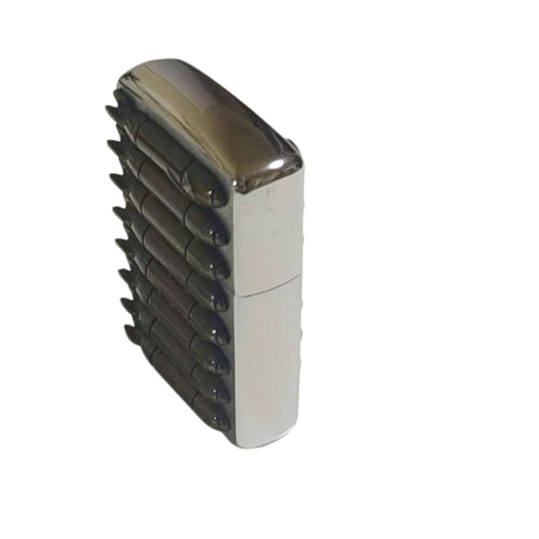 ジッポー　弾丸　魚雷　オイルライター　メタル貼り_画像5