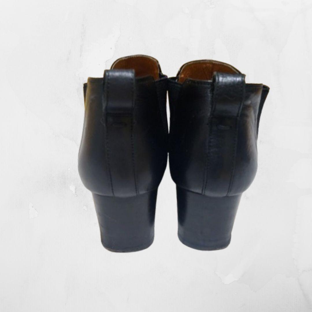 MARGARET HOWELL idea サイドゴアショートブーツ　25.5 黒_画像7