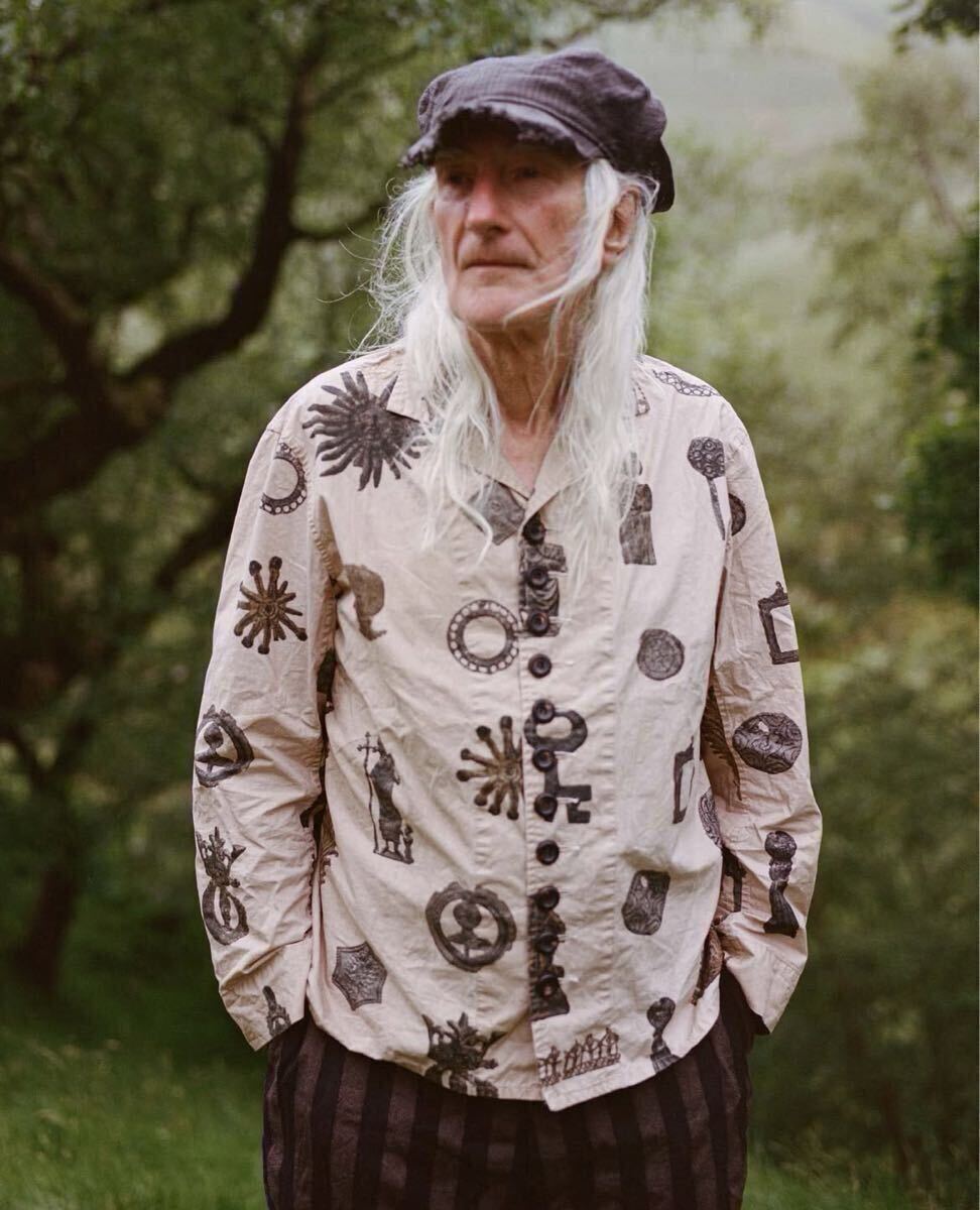 JOHN ALEXANDER SKELTON COLLECTION XVII シャツジャケット ジョン アレキサンダー スケルトンArchivio J.M.Ribot artisan paul好きにも_画像1