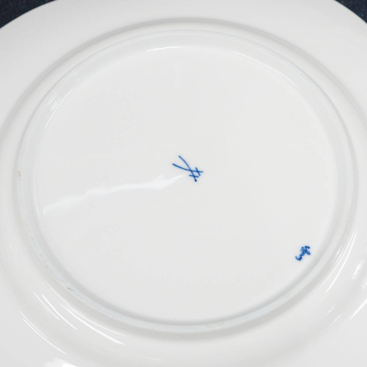  Meissen [ белый relief plate ] большая тарелка диаметр 28.4cm MEISSEN plate белый одноцветный фарфор flat тарелка подлинный произведение гарантия ....