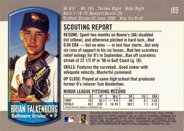 # Falken Vogue 2000oli все z автограф автограф карта rookie / SoftBank / Rakuten '10 Hold .