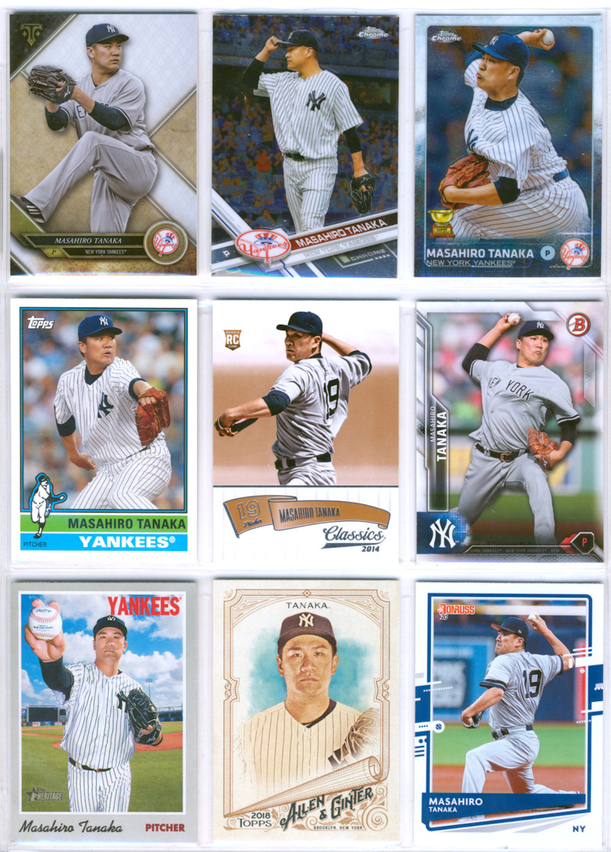 # рисовое поле средний . большой коллекционные карточки 9 шт. комплект 31 / Rakuten /yan Keith 