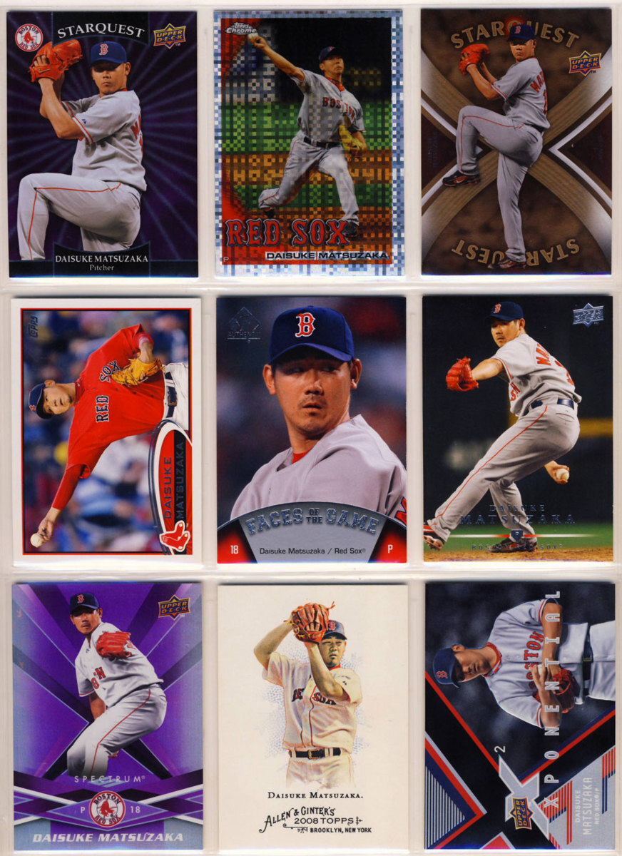 # сосна склон большой . коллекционные карточки 9 шт. комплект 13 / Seibu / средний день / красный носки /metsu др. 