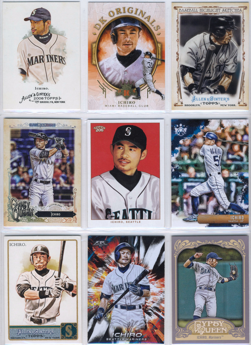 #ichi low коллекционные карточки 9 шт. комплект 46 / Orix / Мали na-z/yan Keith /ma- Lynn z