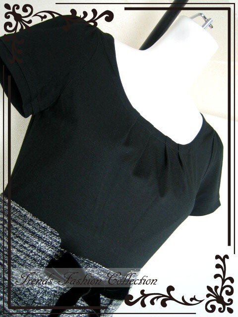 ☆☆クイーンズコート　㈱ビッキー　★秋冬アイテム　リボンモチーフ　ワンピース_画像2